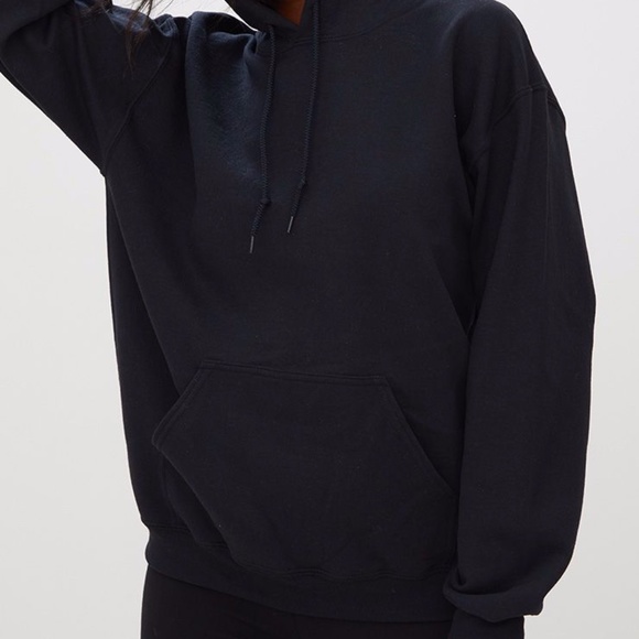 Solid Black Hoodie - Picture 4 of 4